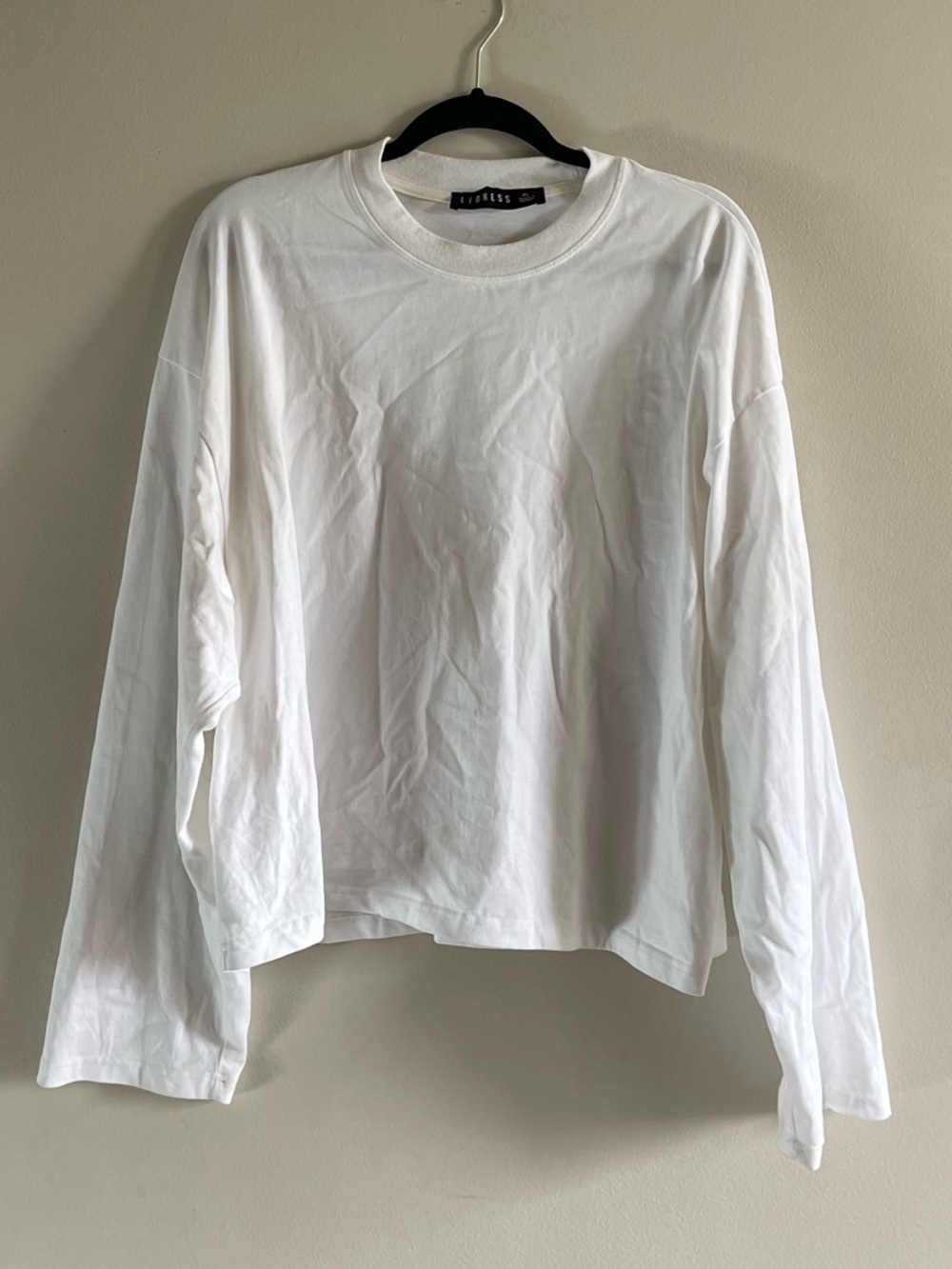 Lioness Bloom Long Sleeve Top in White